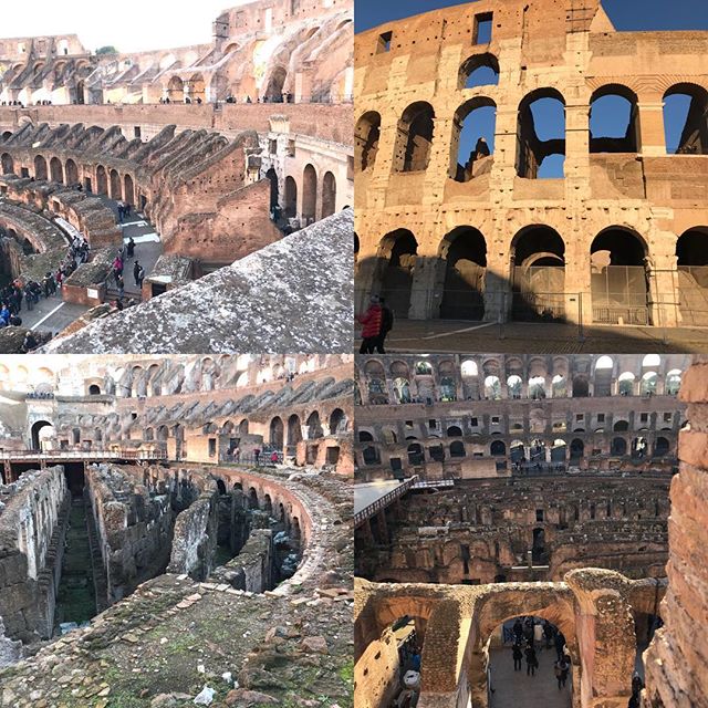 ローマ観光最終日。今日は主人のリクエストで今までの復習。コロッセオはやっぱりすごい！ 後ほど日本で詳細レポ書きます。#ローマ #イタリア #海外旅行 #roma #itary